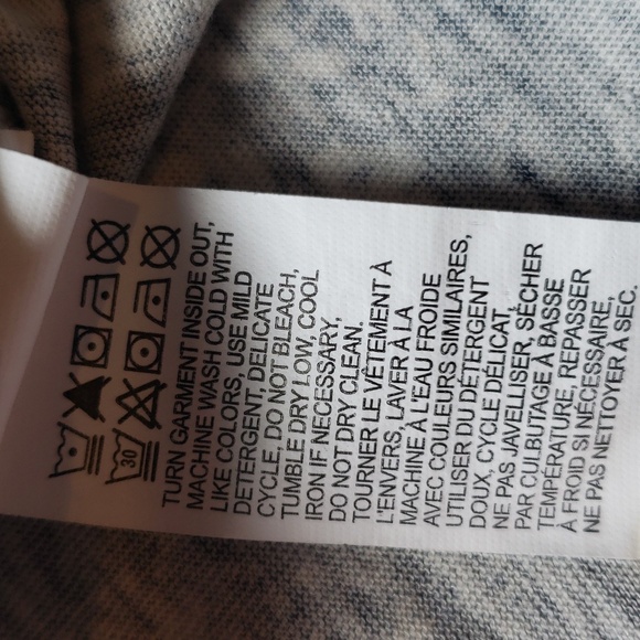 Lucky Brand Blue & Red Long Sleeve Boho Top Size M - Picture 10 of 12